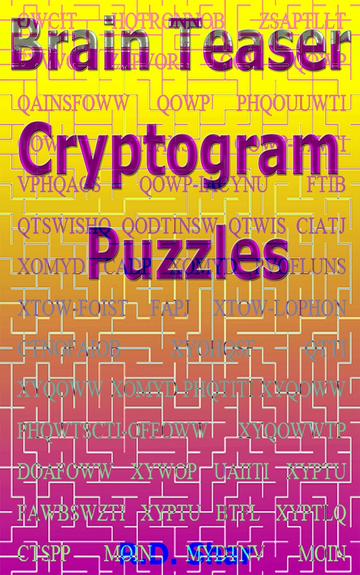 Brain Teaser Cryptogram Puzzles by R.D. Shar (Ebook) - Read free for 30 ...