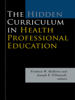 The Hidden Curriculum in Health Professional Education