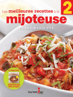 LES MEILLEURES RECETTES À LA MIJOTEUSE 2