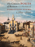 The Citizen Poets of Boston: A Collection of Forgotten Poems, 1789–1820