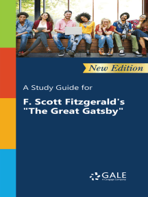 Read A Study Guide New Edition For F Scott Fitzgerald S The Great Gatsby Online By Gale And Cengage Books