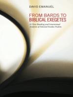 From Bards to Biblical Exegetes