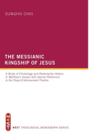 The Messianic Kingship of Jesus: A Study of Christology and Redemptive History in Matthew’s Gospel with Special Reference to the “Royal Enthronment” Psalms