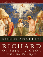 Richard of Saint Victor, On the Trinity: English Translation and Commentary