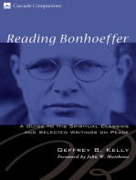 Reading Bonhoeffer