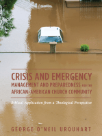 Crisis and Emergency Management and Preparedness for the African-American Church Community: Biblical Application from a Theological Perspective
