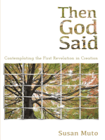 Then God Said: Contemplating the First Revelation in Creation