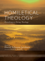 Homiletical Theology: The Promise of Homiletical TheologyPreaching as Doing Theology