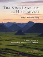 Training Laborers for His Harvest: A Historical Study of William Milne’s Mentorship of Liang Fa