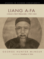 Liang A-Fa: China’s First Preacher, 1789–1855