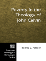 Poverty in the Theology of John Calvin