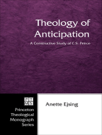 Theology of Anticipation: A Constructive Study of C. S. Peirce