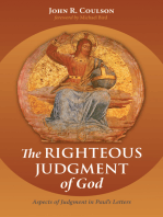 The Righteous Judgment of God: Aspects of Judgment in Paul’s Letters