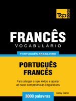 Vocabulário Português Brasileiro-Francês: 3000 Palavras