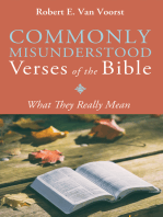 Commonly Misunderstood Verses of the Bible: What They Really Mean