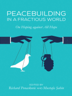 Peacebuilding in a Fractious World: On Hoping against All Hope