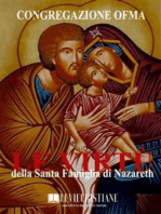 Le virtù della Santa Famiglia di Nazareth