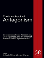 The Handbook of Antagonism: Conceptualizations, Assessment, Consequences, and Treatment of the Low End of Agreeableness