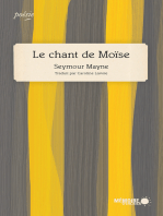 Le CHANT DE MOISE