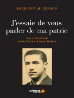 J' ESSAIE DE VOUS PARLER DE MA PATRIE