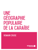 UNE GEOGRAPHIE POPULAIRE DE LA CARAIBE