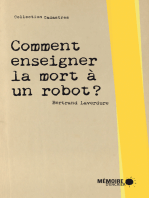 Comment enseigner la mort à un robot?