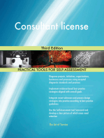 Consultant license Third Edition