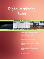 Digital Marketing Event Standard Requirements