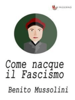 Come nacque il Fascismo