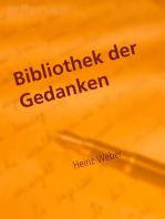 Bibliothek der Gedanken: Poesie, Lyrik, Nachdenkliches