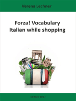 Forza! Vocabulary: Italian while shopping