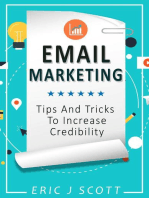 Email Marketing:Tips And Tricks To Increase Credibility (Marketing Domination Book 3): Marketing Domination Book, #3