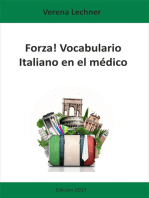 Forza! Vocabulario: Italiano en el médico