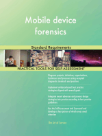 Mobile device forensics Standard Requirements