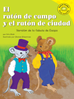 El raton de campo y el raton de ciudad: Versión de la fábula de Esopo