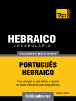 Vocabulário Português-Hebraico: 5000 palavras