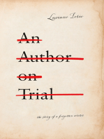 An Author on Trial: The Story of a Forgotten Writer
