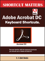Adobe Acrobat DC Keyboard Shortcuts