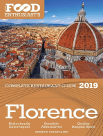 Florence: 2019 - The Food Enthusiast’s Complete Restaurant Guide