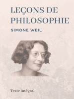 Leçons de philosophie: Les entretiens socratiques de Simone Weil