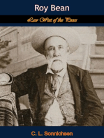 Roy Bean: Law West of the Pecos