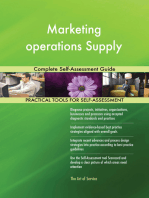 Marketing operations Supply Complete Self-Assessment Guide