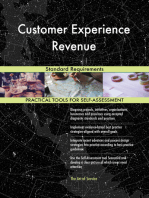 Customer Experience Revenue Standard Requirements