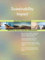 Sustainability Impact Standard Requirements