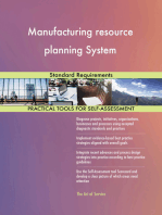 Manufacturing resource planning System Standard Requirements