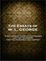 The Essays of W. L. George