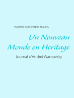 Un Nouveau Monde en Heritage: Journal d'Andrei Warnovsky
