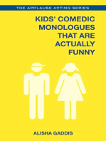 Kids' Comedic Monologues That Are Actually Funny