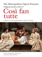 The Metropolitan Opera Presents: Mozart's CosI fan tutte: The Complete Libretto