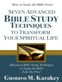 7 Advanced Bible Study Techniques to Transform Your Spiritual Life